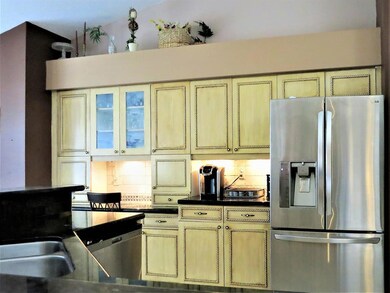 Upgraded cabinets with desk area