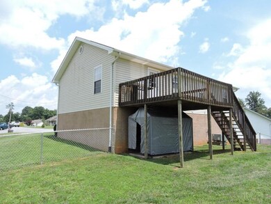Right rear of home