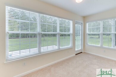 Sunroom overlooking back yard