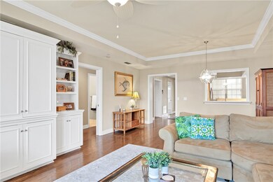 View toward foyer & kitchen