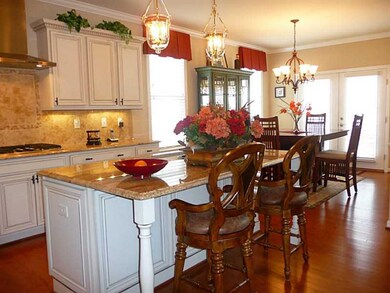 Kitchen. Custom Cabinetry! Updated lighting and ha