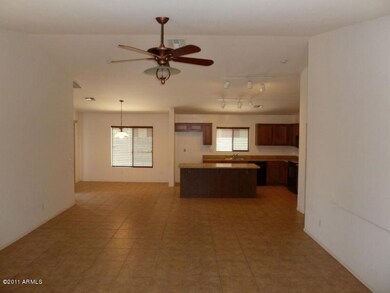 front door to kitchen