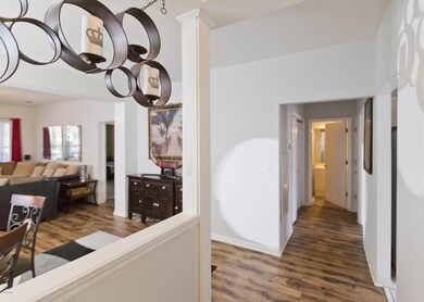 4527-203 Hallway to Living Area