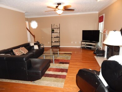 Spacious family room