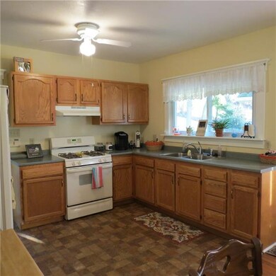 THE EAT IN KITCHEN IS UPDATED AND VERY SPACIOUS. A