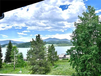 Amazing views of Lake Dillon from the balcony