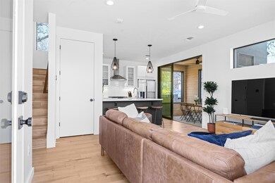 Living area featuring recessed lighting, ceiling 