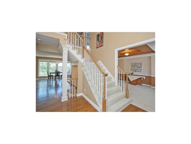 Two Story Entry.  Lovely hardwoods.  OPEN and SPAC