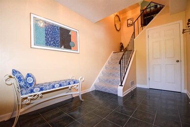 A gracious entryway greets you.