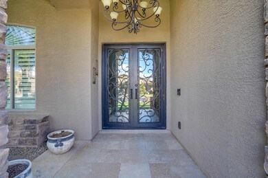 Custom Arcadia Iron Glass Front Door