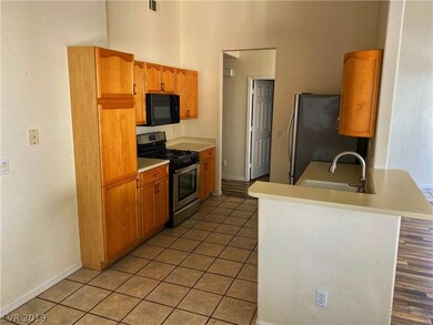 Nice tidy kitchen with appliances!