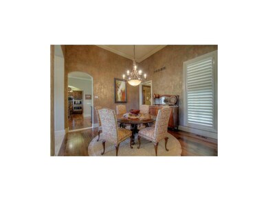 Spacious formal dining room.