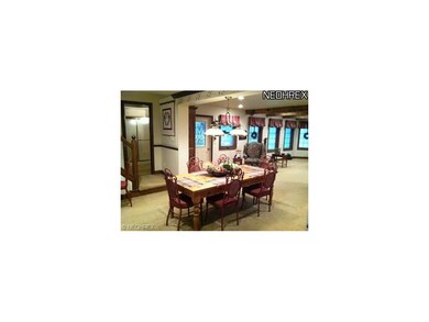 open dining area