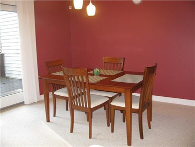 Dining Room. Dining room is off of the kitchen and