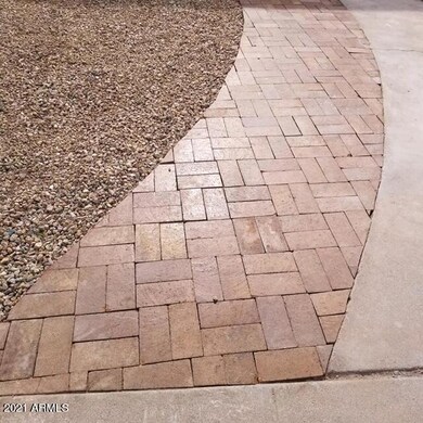 Date brick walkway