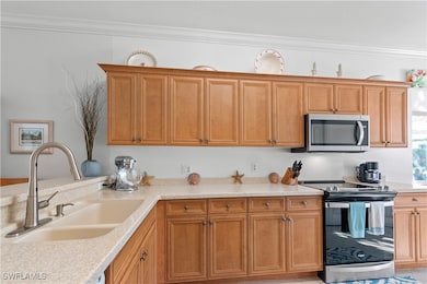Your kitchen features plenty of cabinets and count