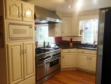 Kitchen. Awesome gas stove! This kitchen has a ope