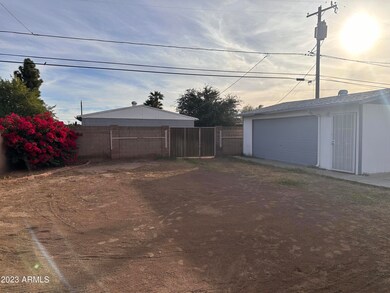 Backyard - Garage
