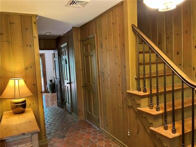 Foyer is great for entertaining.  The wonderful tr