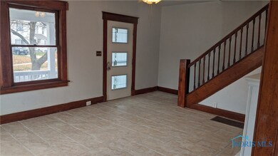 View of living room from dining room