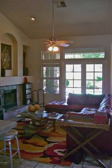 Grand Vaulted Ceilings in Family Room