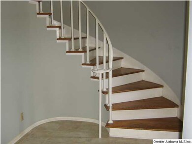 Beautiful spiral stairway