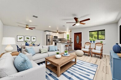 B. Main living V-staged 1