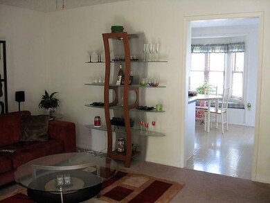Livingroom view to kitchen