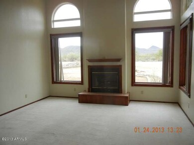 Living Room / Fireplace w/Views