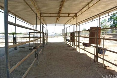 4 partially covered corrals