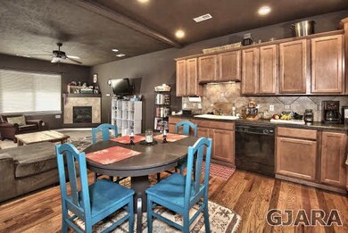 This townhome's open floorplan offers plenty of ro
