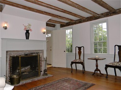 Elegant sitting room overlooking the...