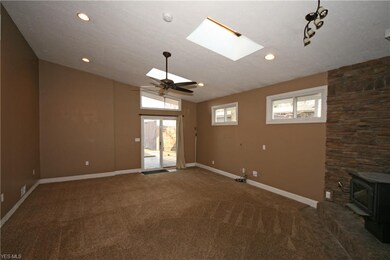 Another view of the great room, patio door leads t