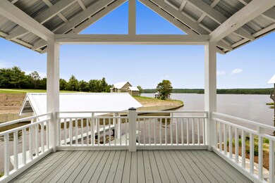 Porch overlooking Lake