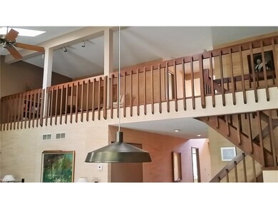 A large loft, great place for an office, music are