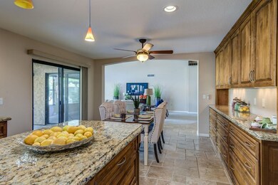 Large kitchen island
