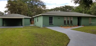 EXTERIOR FRONT, OVERSIZE GARAGE/WORKSHOP, DBL. & S
