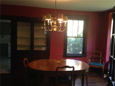 The Dining Room also includes a wonderful built in