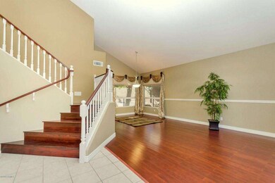 Wood stairs