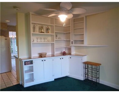 Dining Room. Dining Room with wall cabinet used as