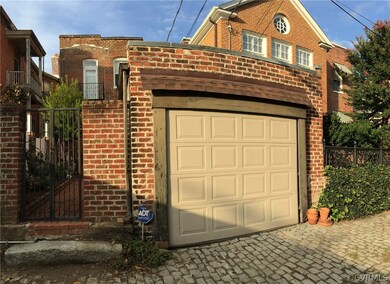 One car garage in rear on home!