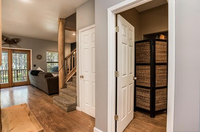 Downstairs half bath/laundry