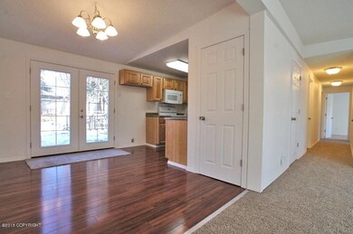 Dining Area with French Doors to Deck