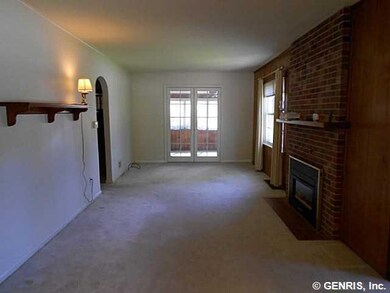 Living Room. The living room is separated from the