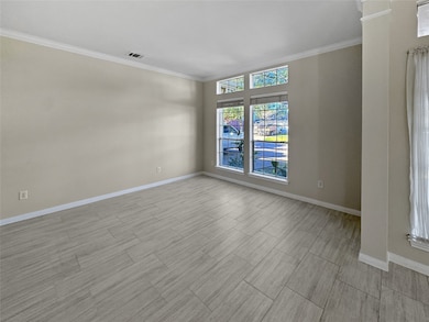 Good office space at the front of the home.