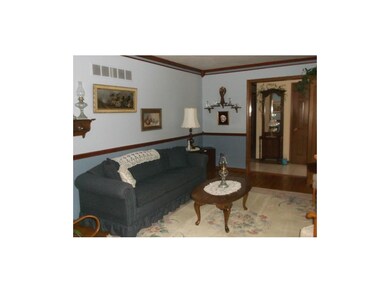 Formail living room off the front of the home