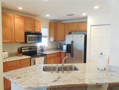 Kitchen. Beautiful kitchen with lots of cabinets a