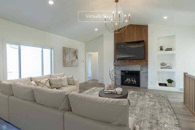 Virtually Staged Living Room