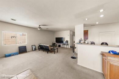 Living Room and Kitchen Bar