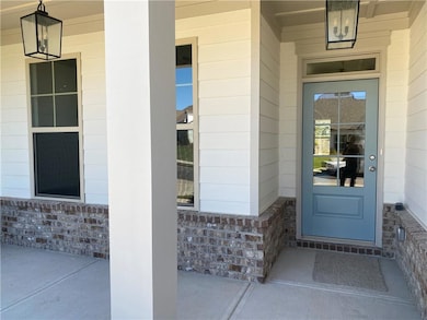 Charming rocking chair front porch